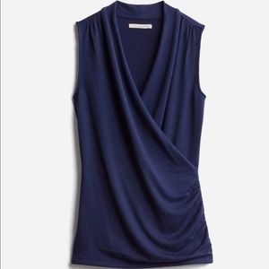 41 Hawthorn Benni Wrap Ruched Knit Top